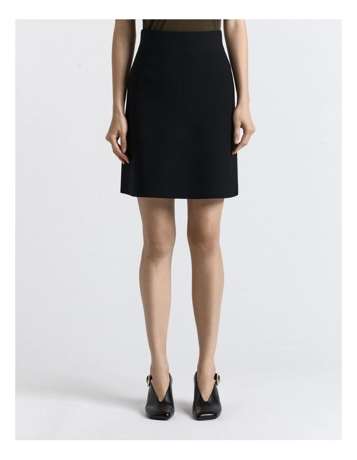 Milano Mini Skirt in Black image 1