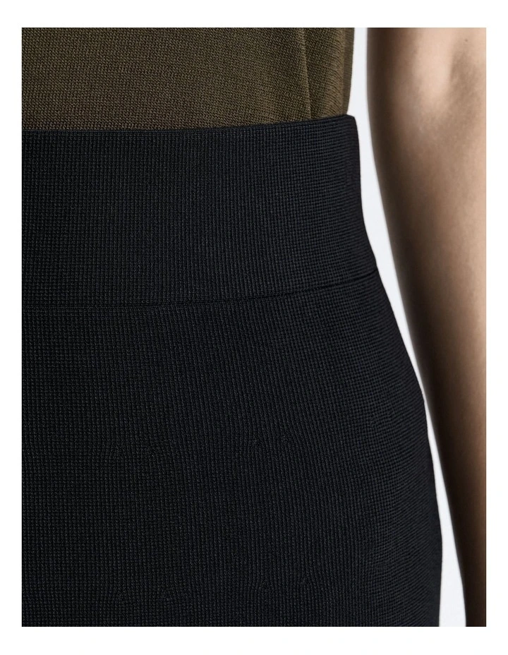 Milano Mini Skirt in Black image 2