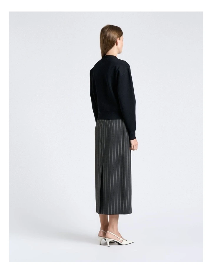 Milano Bomber Jacket in Black image 2