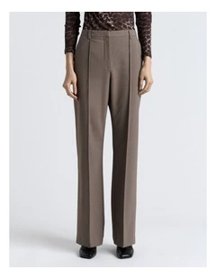 European Stretch Suiting Boot Leg Pant in Green