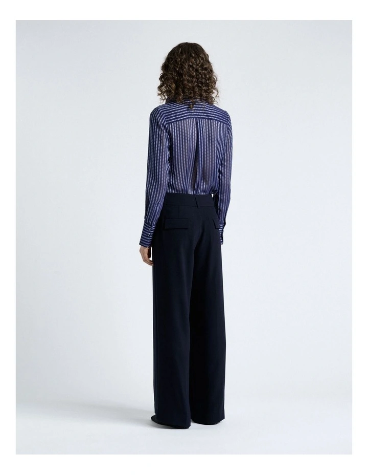 Burnout Textured Stripe Shirt image 2