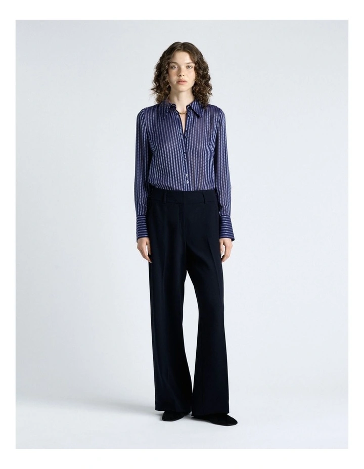 Burnout Textured Stripe Shirt image 3