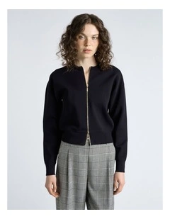 Milano Bomber in Dark Ink