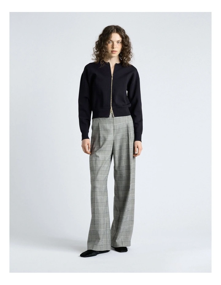 Milano Bomber in Dark Ink image 4