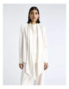 Stretch Cotton Blouse