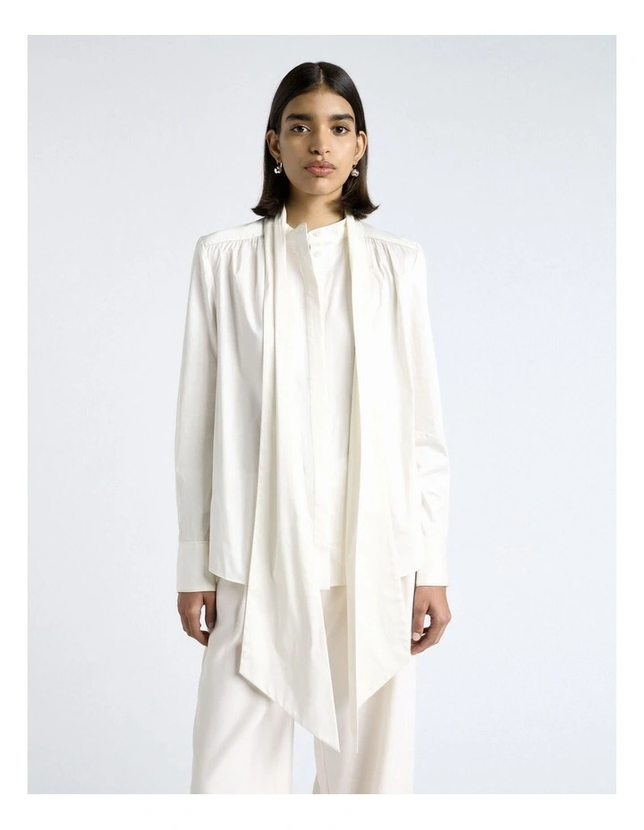 Stretch Cotton Blouse image 1