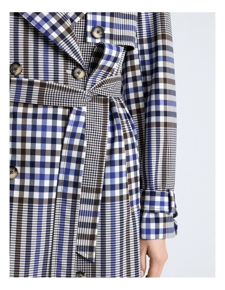 European Oversized Check Trench image 5