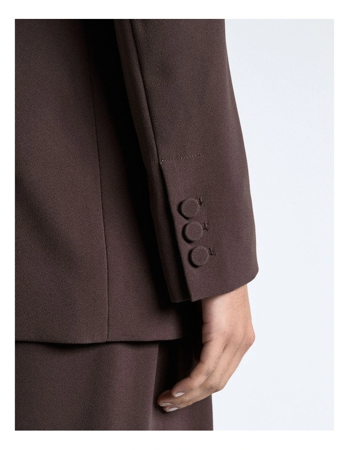 Crepe Boyfriend Blazer image 3