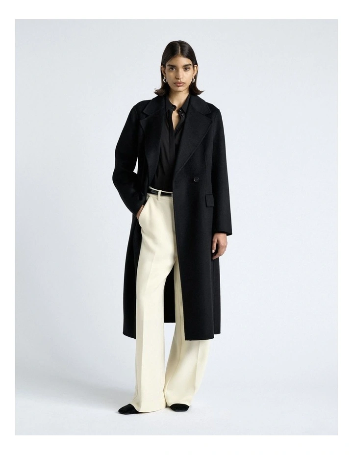 Double Faced Wool Long Coat image 1
