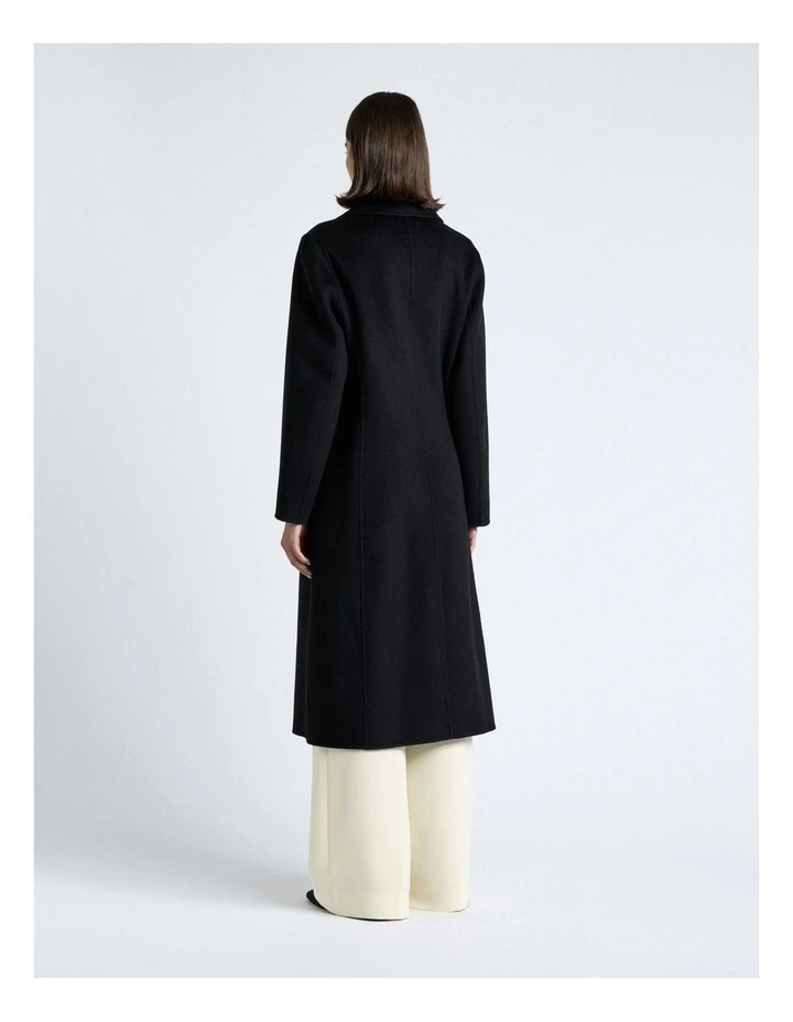Double Faced Wool Long Coat image 2