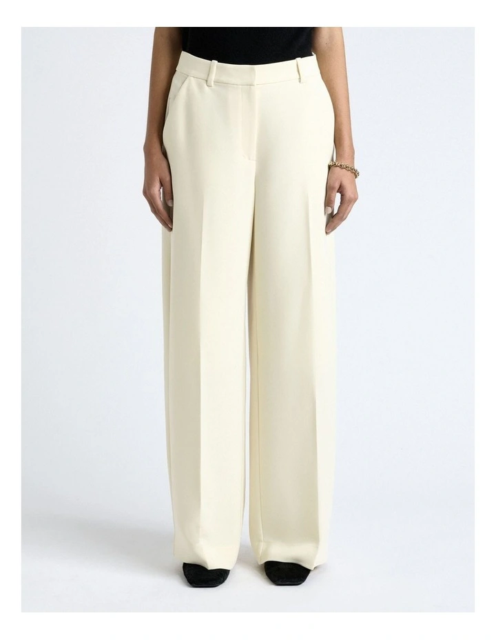 Double Weave Wide Leg Pant image 1