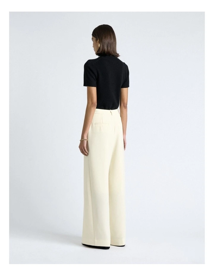 Double Weave Wide Leg Pant image 2