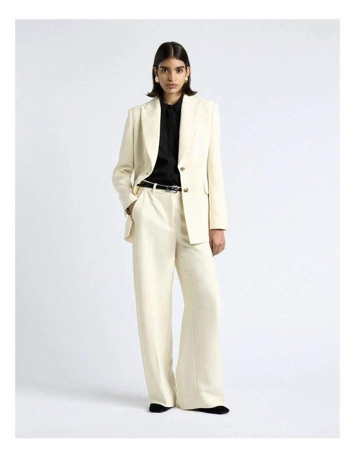 Double Weave Wide Leg Pant image 4