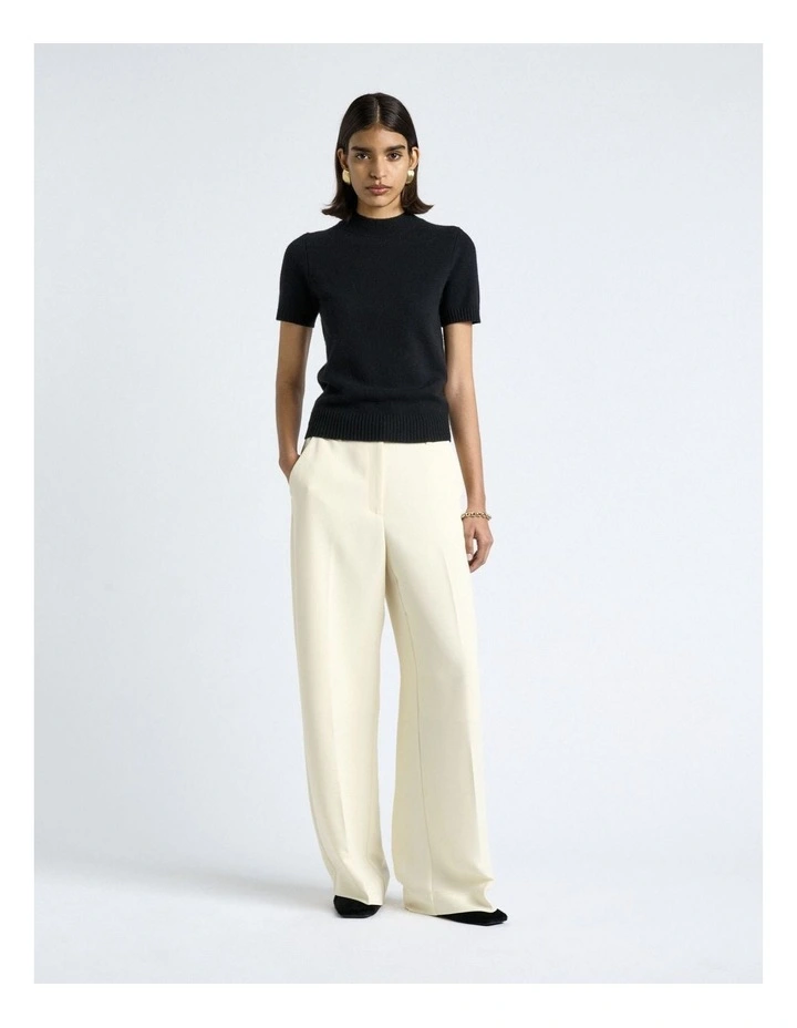 Double Weave Wide Leg Pant image 5