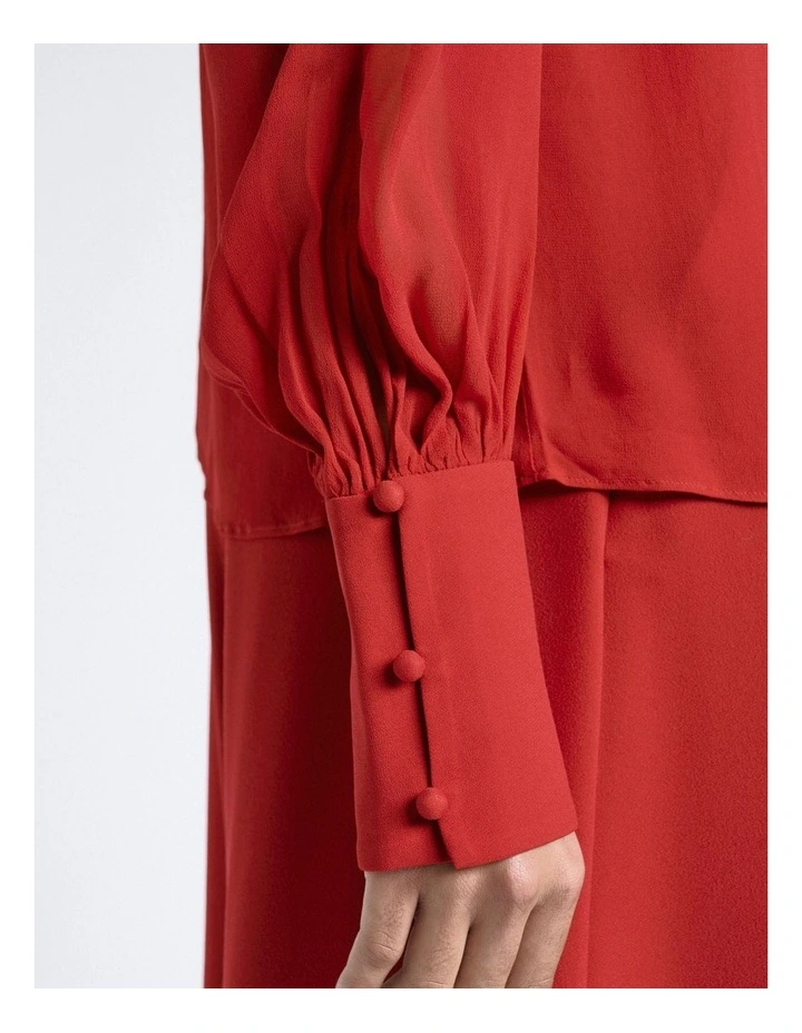 Georgette Split Sleeve Top image 5