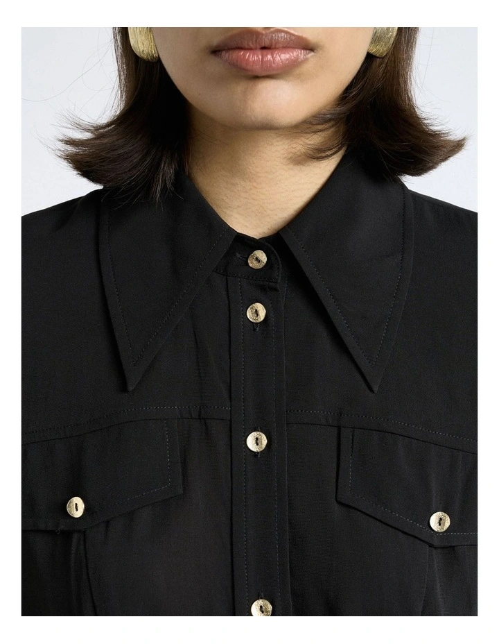Short Sleeve Fitted Shirt image 3