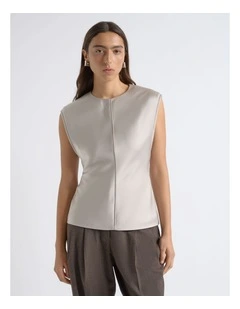 Satin Bias Top