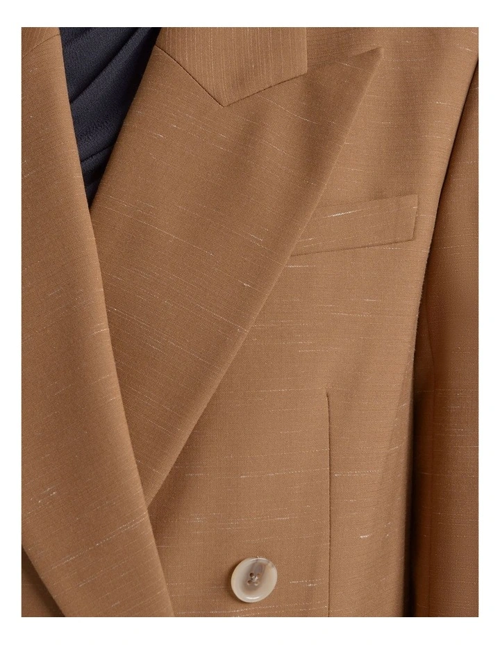 Flecked Double Breasted Blazer image 3