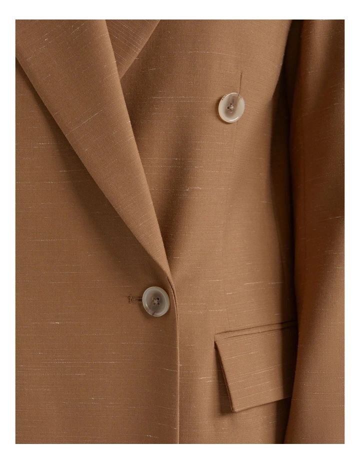 Flecked Double Breasted Coat image 4