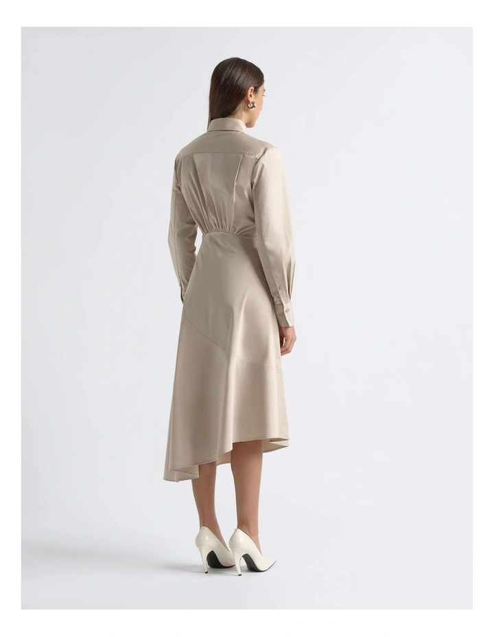 Asymmetric Shirt Dress image 2