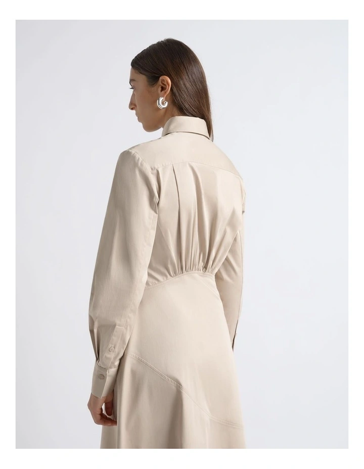 Asymmetric Shirt Dress image 4