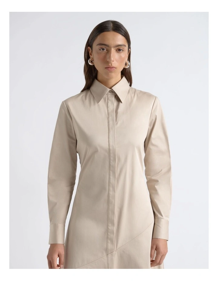 Asymmetric Shirt Dress image 5
