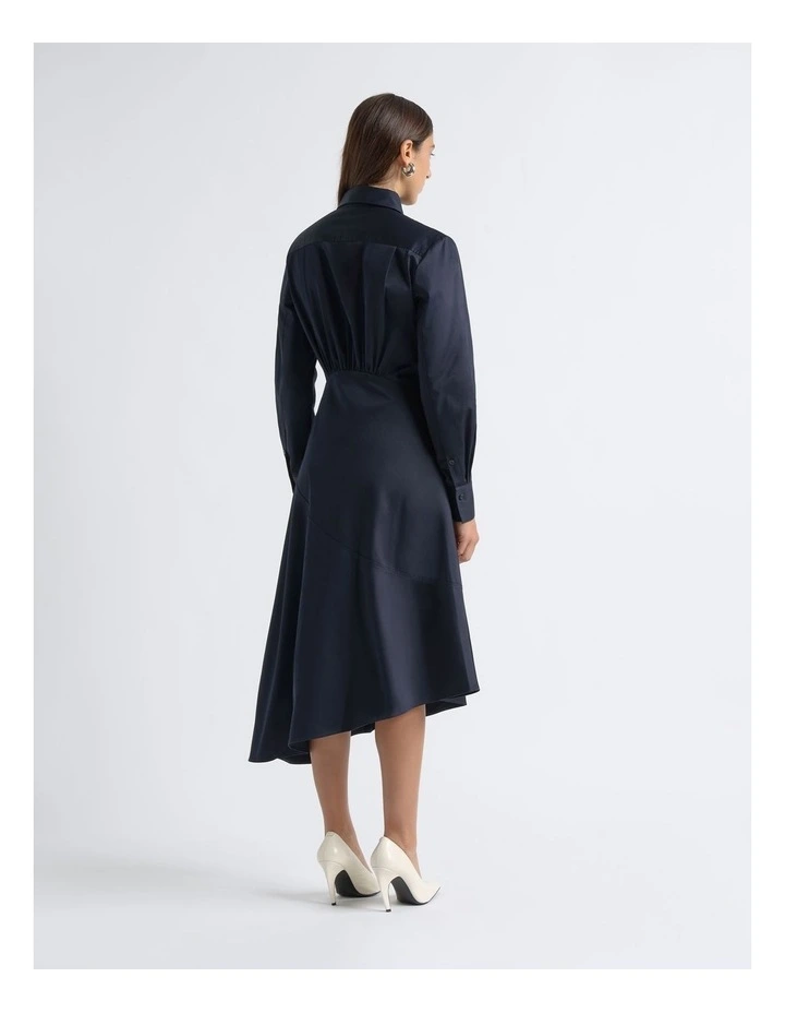 Asymmetric Shirt Dress image 2