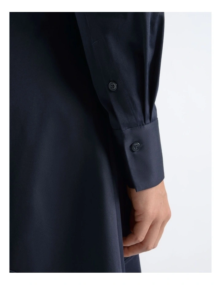 Asymmetric Shirt Dress image 3