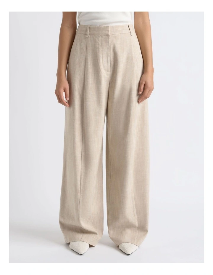 High Waisted Barrel Leg Pant image 1