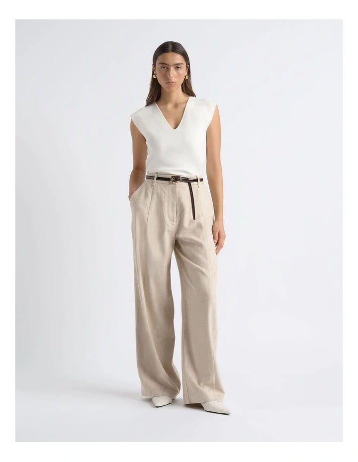 High Waisted Barrel Leg Pant image 4