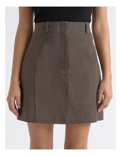 Sculpted Mini Skirt