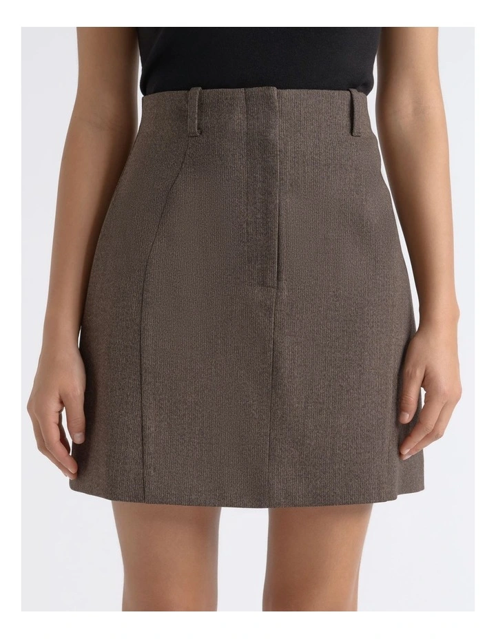 Sculpted Mini Skirt image 1