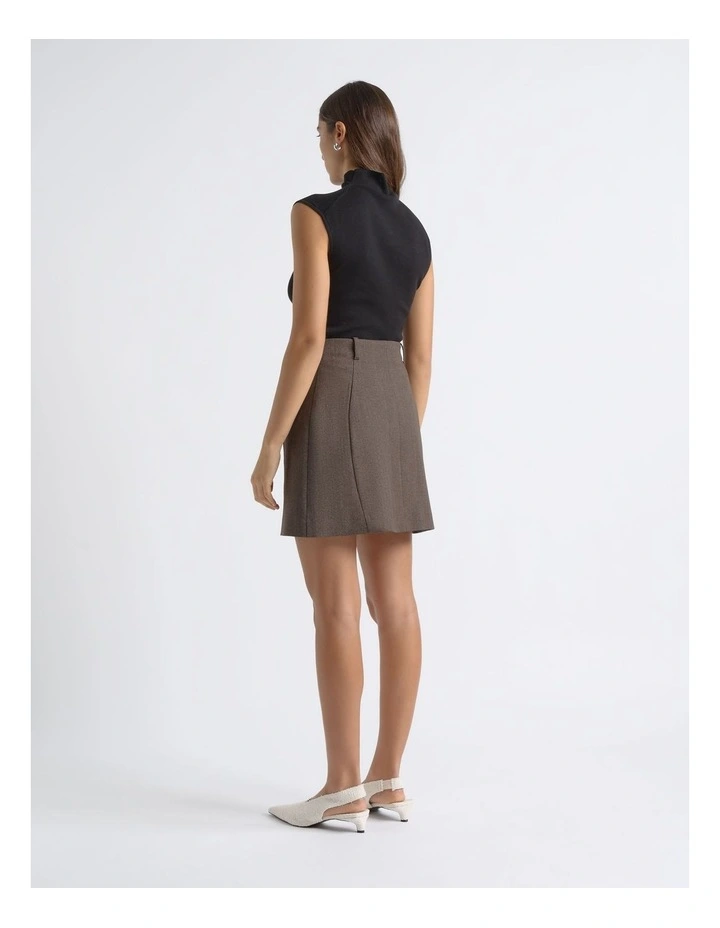 Sculpted Mini Skirt image 2