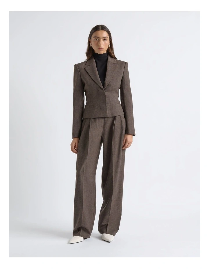 Single Breasted Crop Blazer image 5