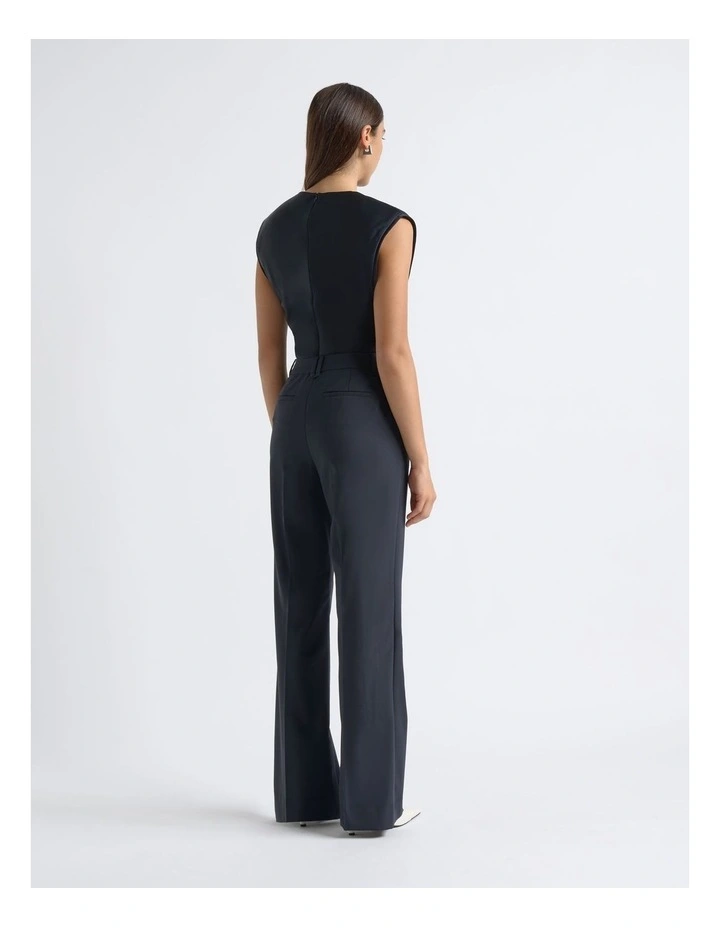 High Waisted Straight Leg Pant image 2