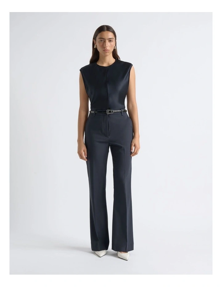 High Waisted Straight Leg Pant image 3