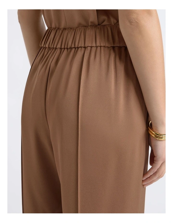 Satin Pin Tuck Pant image 3