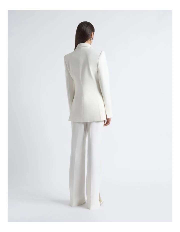 Single Breasted Satin Lapel Blazer image 2