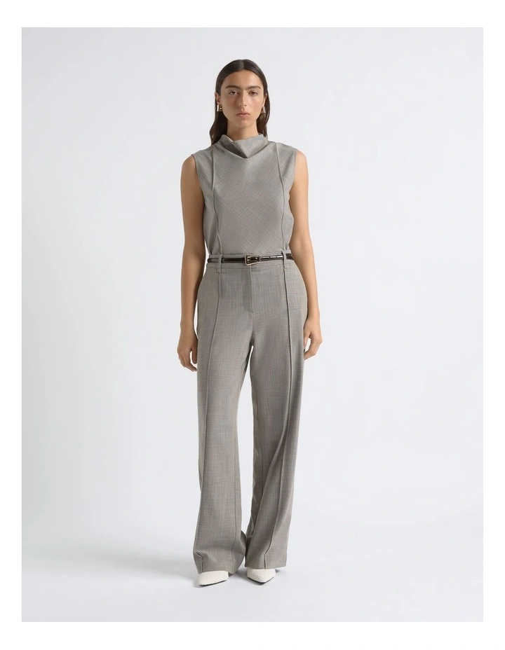 Relaxed Pin Tuck Pant image 4