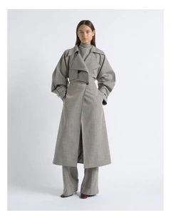 Relaxed Fit Trench Coat