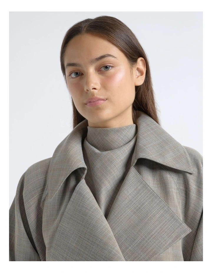 Relaxed Fit Trench Coat image 3