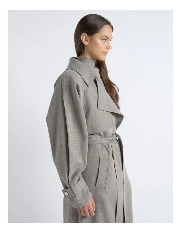 Relaxed Fit Trench Coat image 6