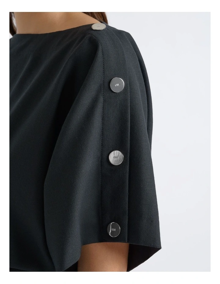 Snap Detail Mini Dress image 4