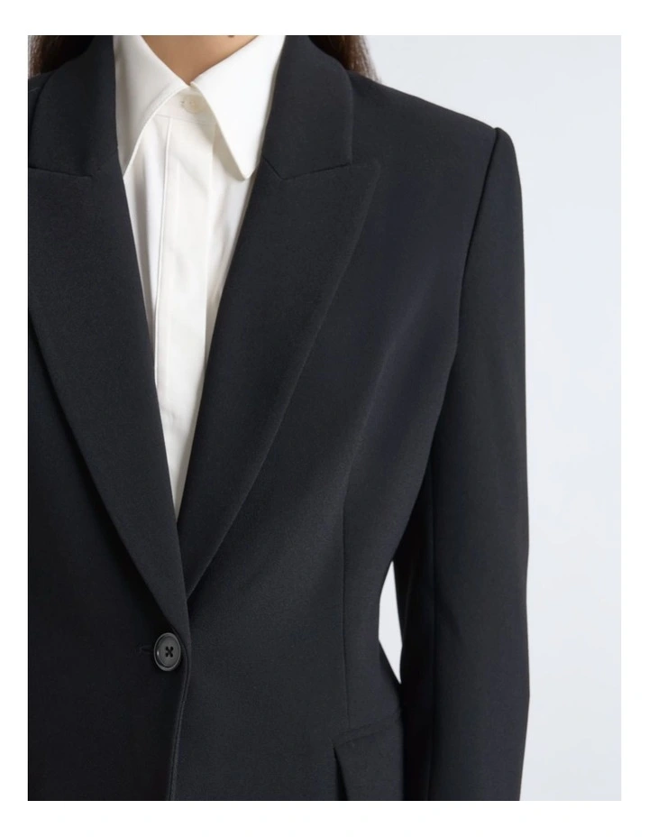 Crepe Boyfriend Blazer image 3