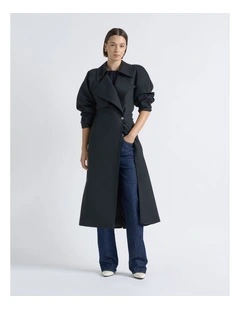 Relaxed Fit Trench Coat