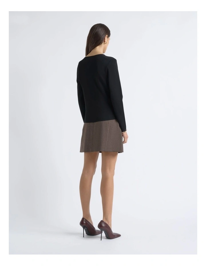 Milano Long Sleeve V Neck Knit image 2
