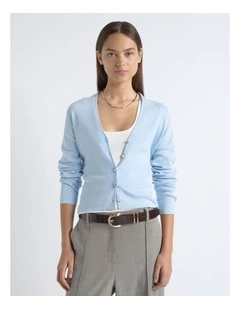Cotton Silk Cardigan