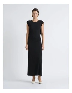 Cowl Back Maxi Dress