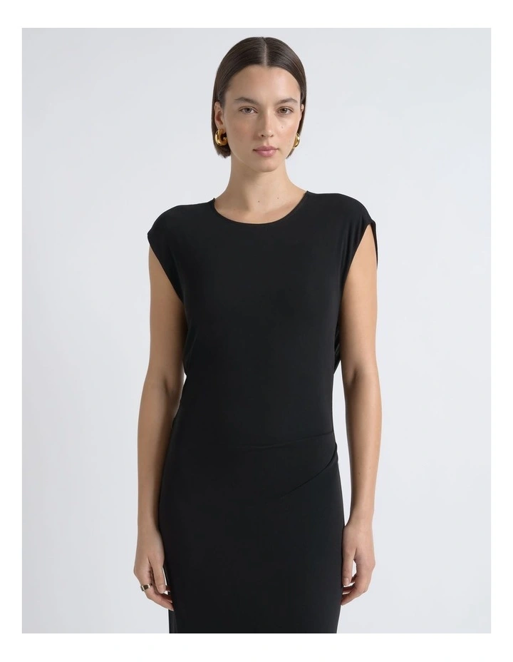Cowl Back Maxi Dress image 3