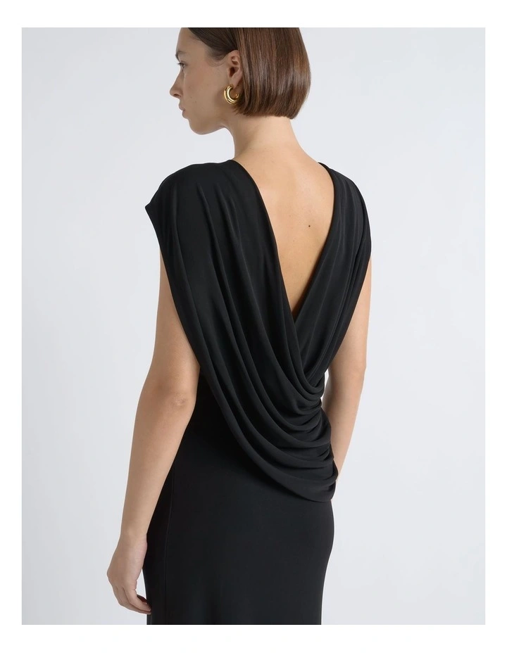 Cowl Back Maxi Dress image 4